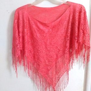 Pink shawl